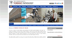 Desktop Screenshot of forensicpathologyonline.com