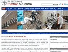Tablet Screenshot of forensicpathologyonline.com